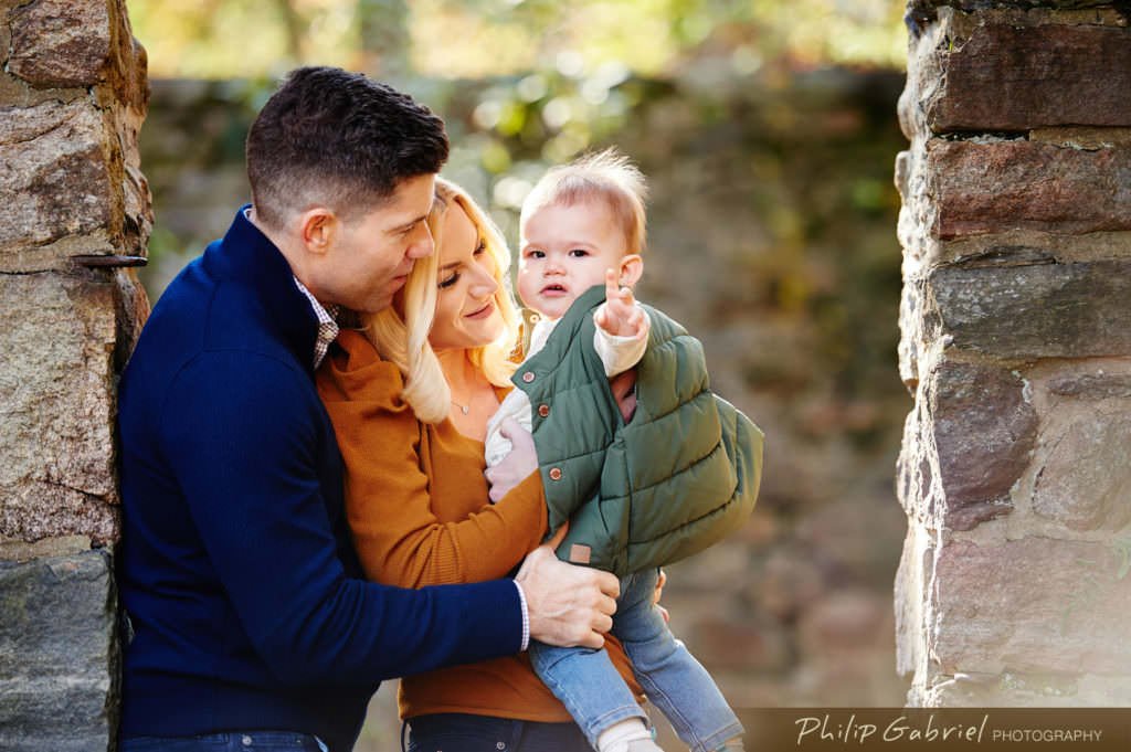 Family session in Ridley Creek State Park Pennsylvania